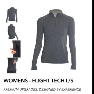 Anetik Tech Tees Women small charcoal gray